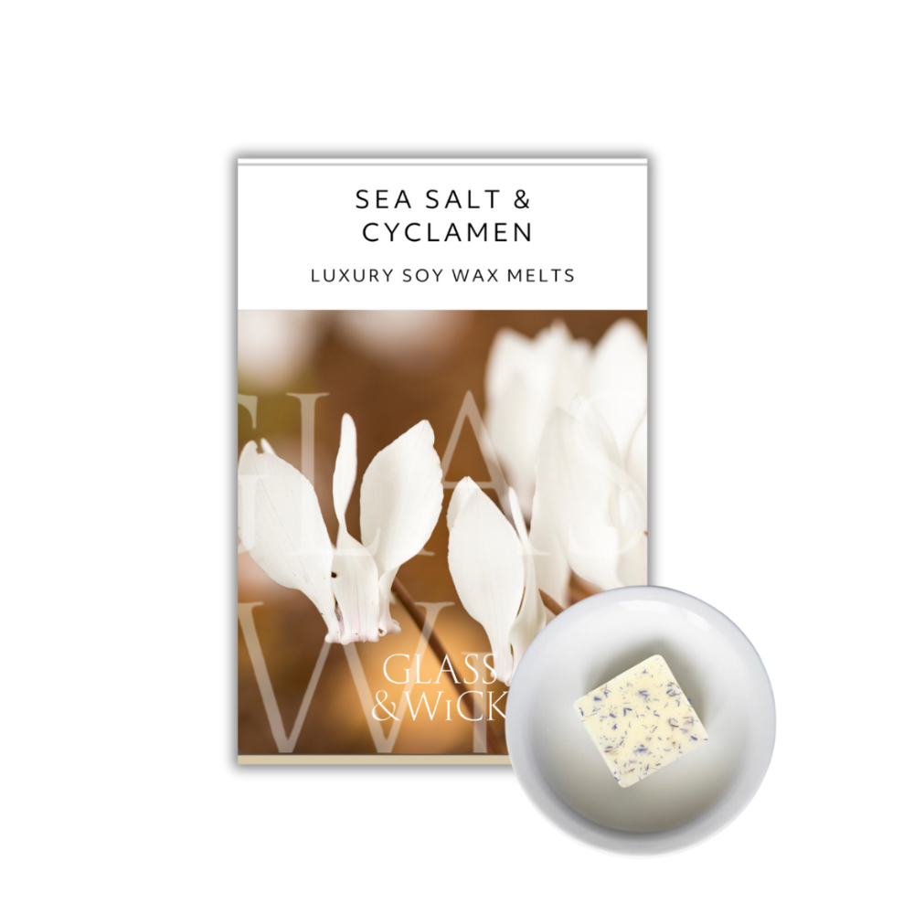 sea salt & cyclamen soy wax melts