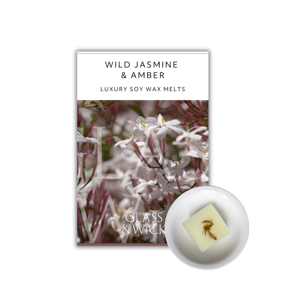 wild jasmine & amber soy wax melts