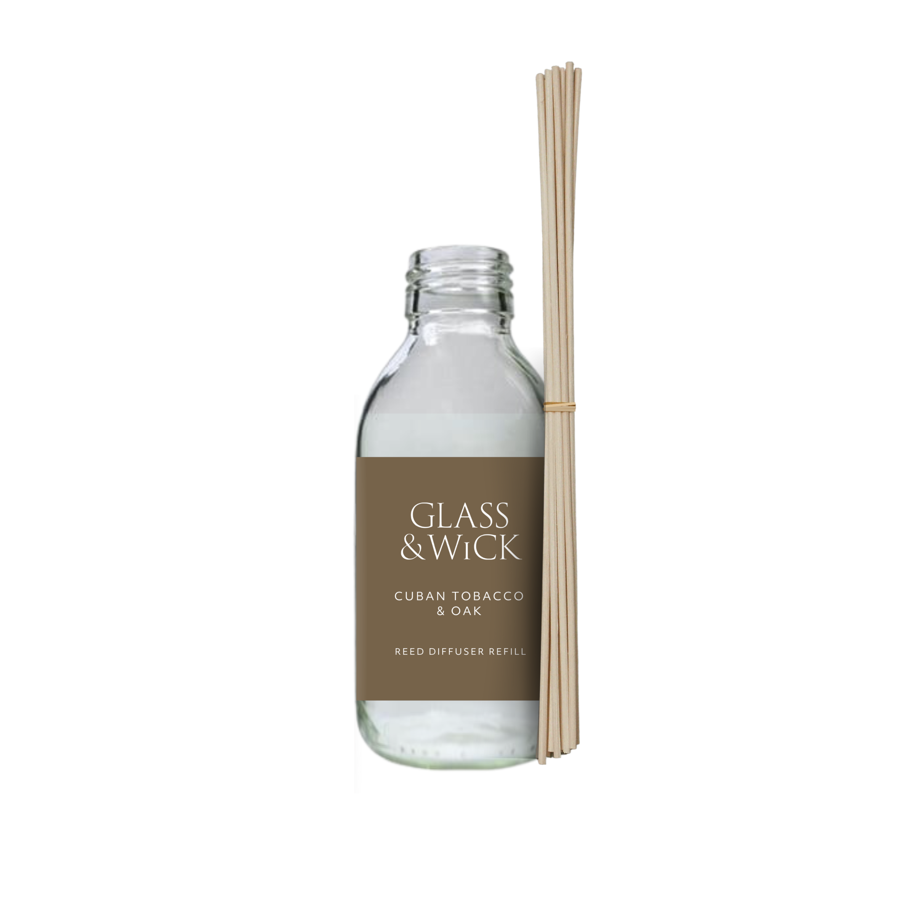 Cuban Tobacco & Oak Reed Diffuser Refill