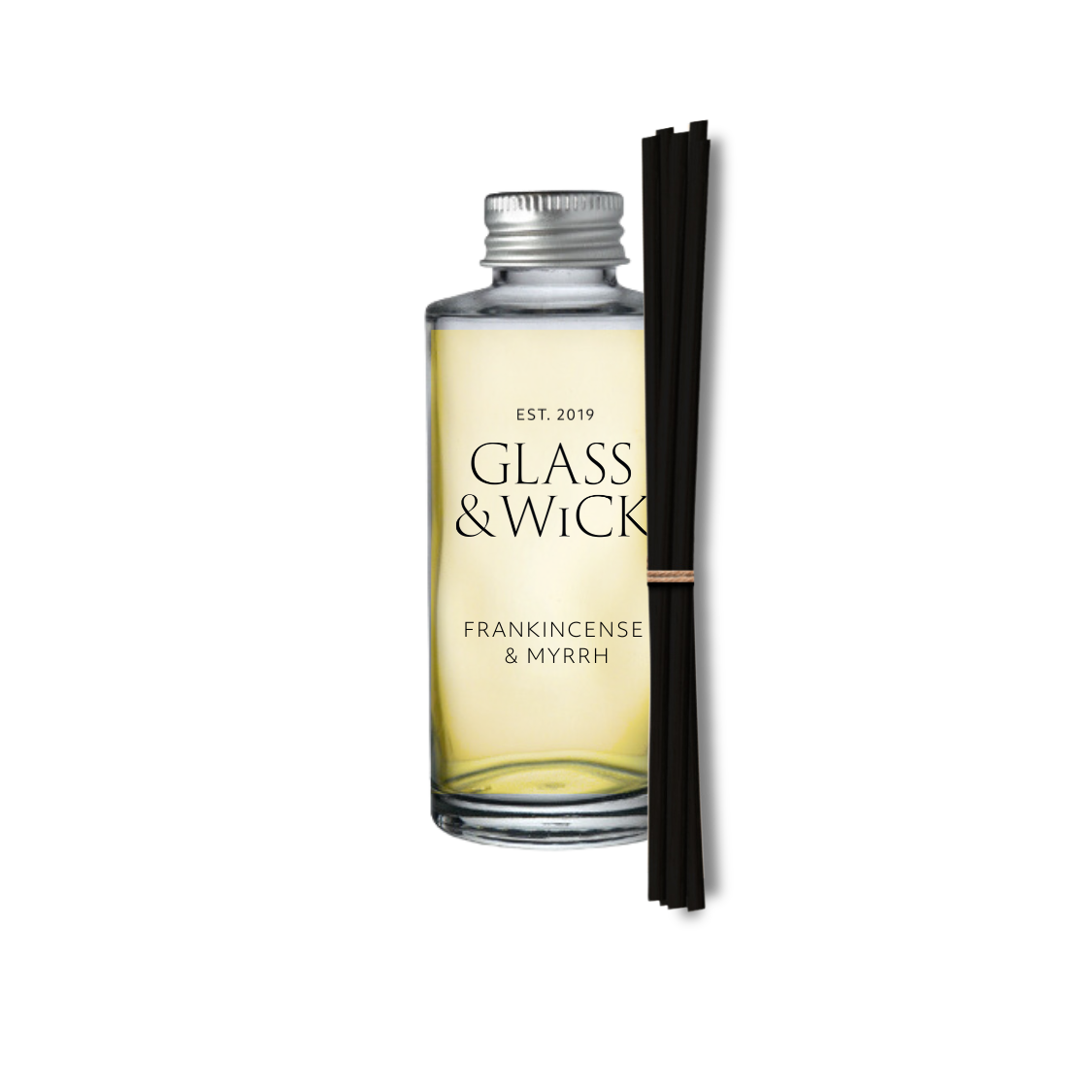 frankincense & myrrh reed diffuser refill