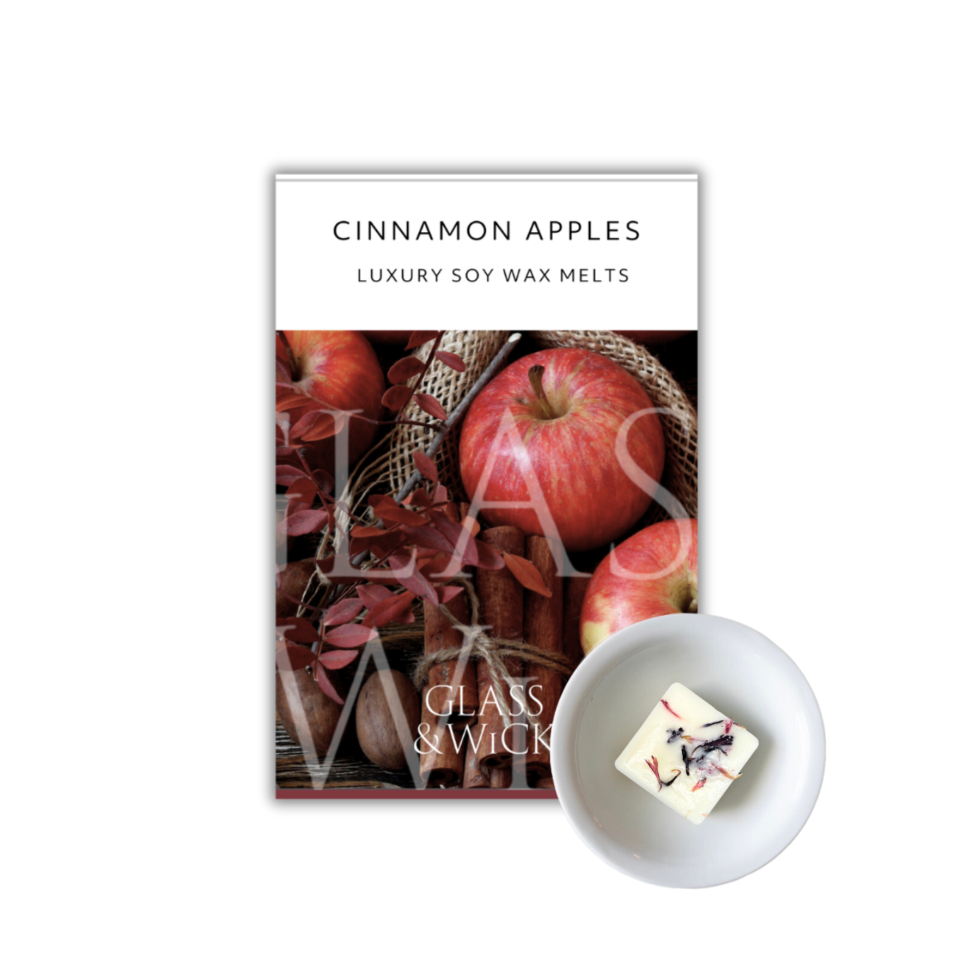 cinnamon apples soy wax melts spiced christmas wax melts