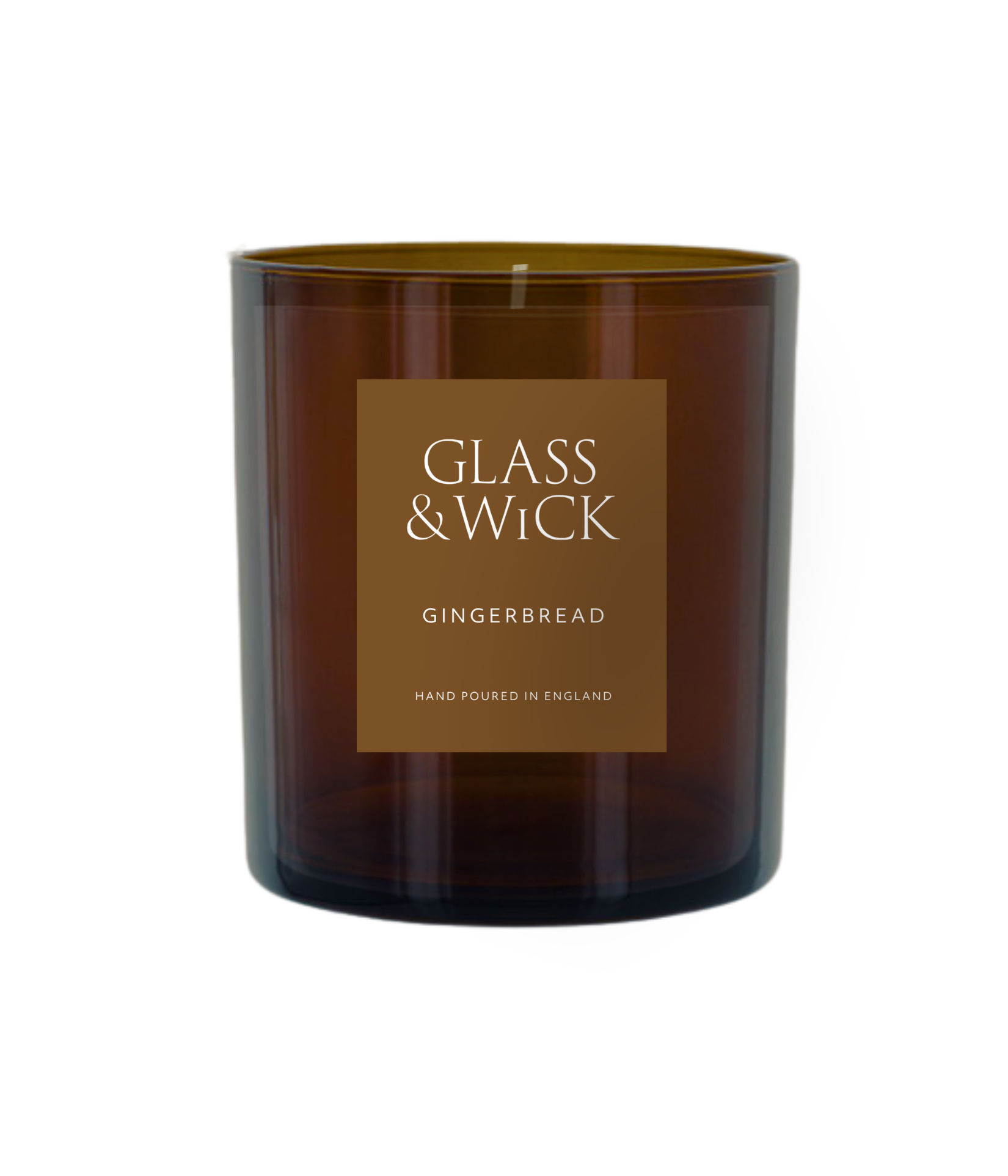 Gingerbread Amber Candle