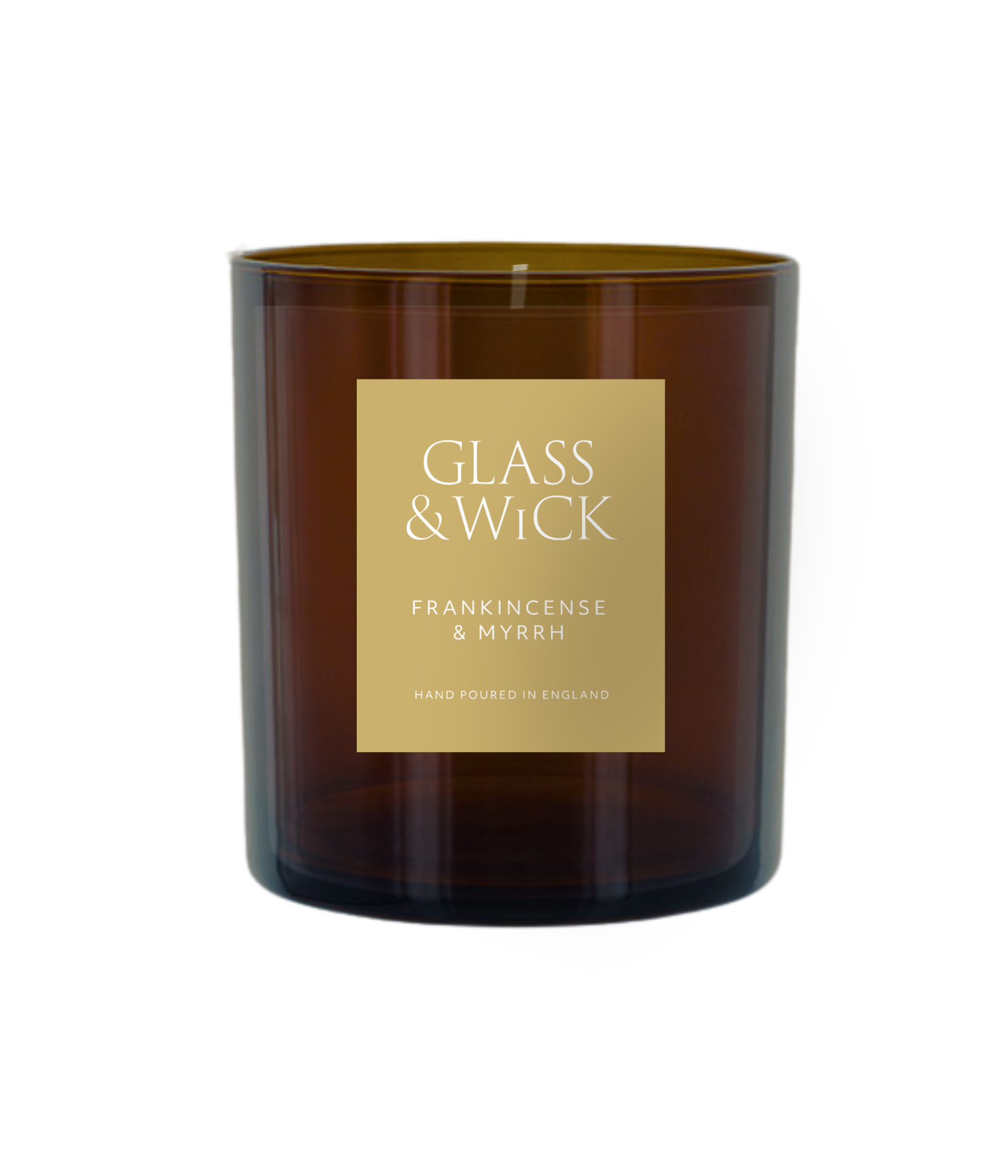Frankincense & Myrrh Amber Candle