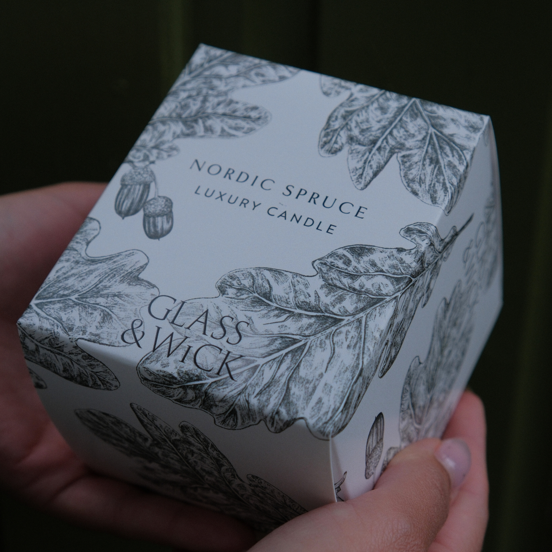 Nordic Spruce Amber Candle