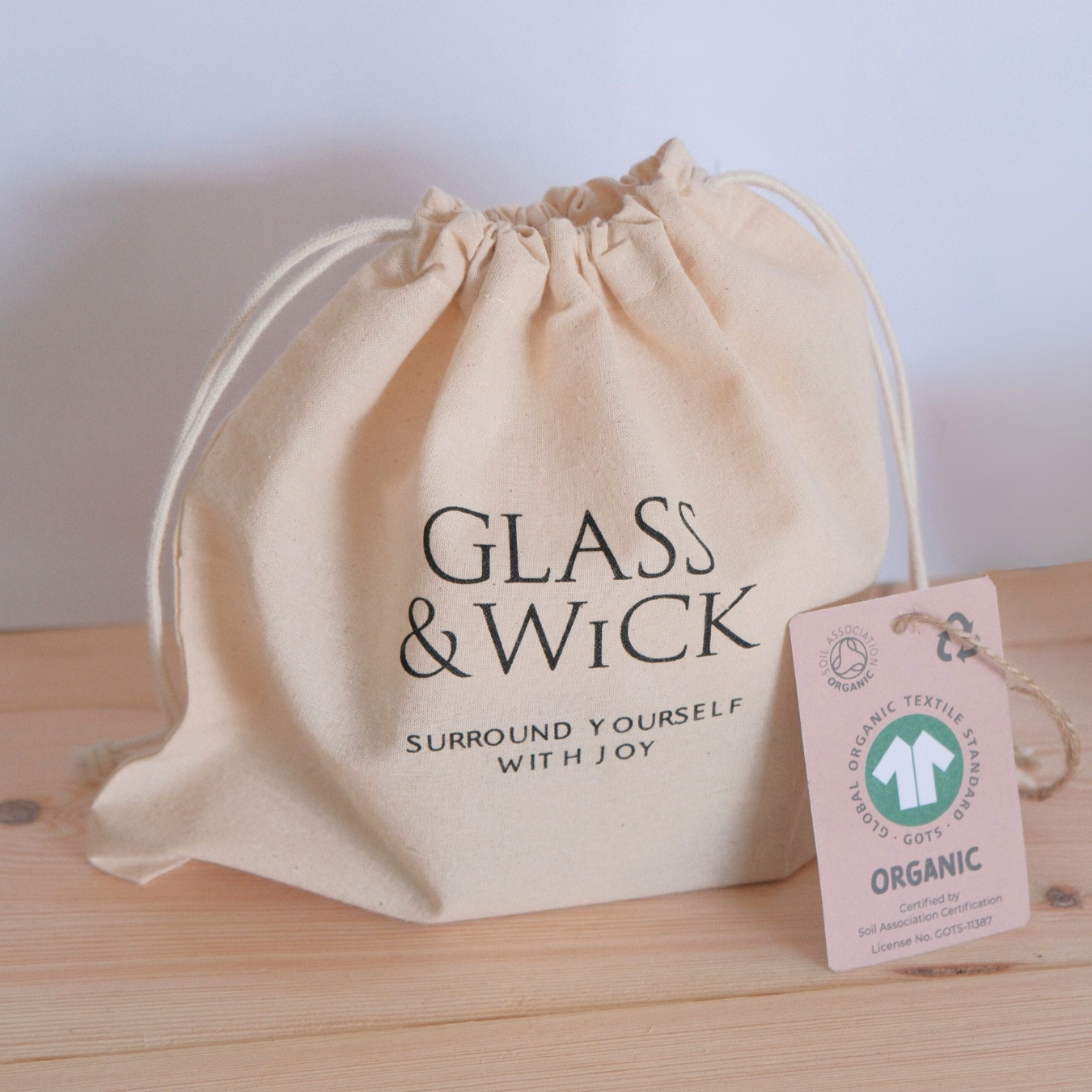 Reusable Organic Cotton Gift Bag