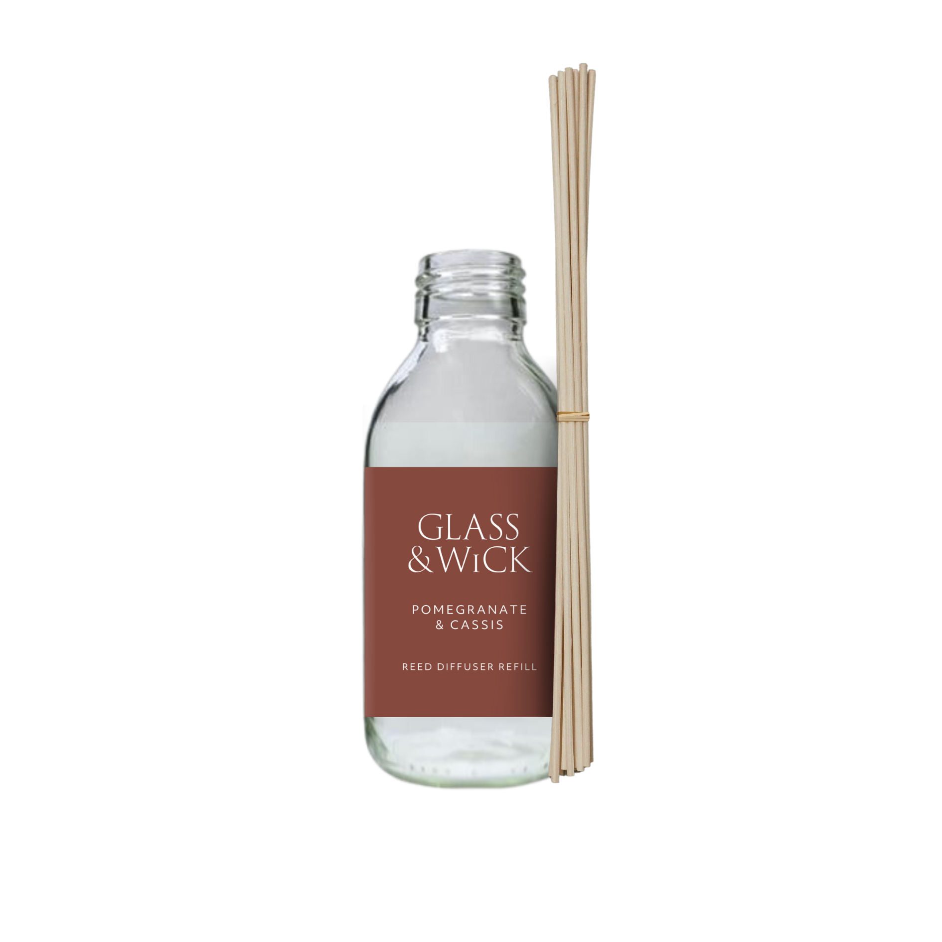 pomegranate & cassis reed diffuser refill