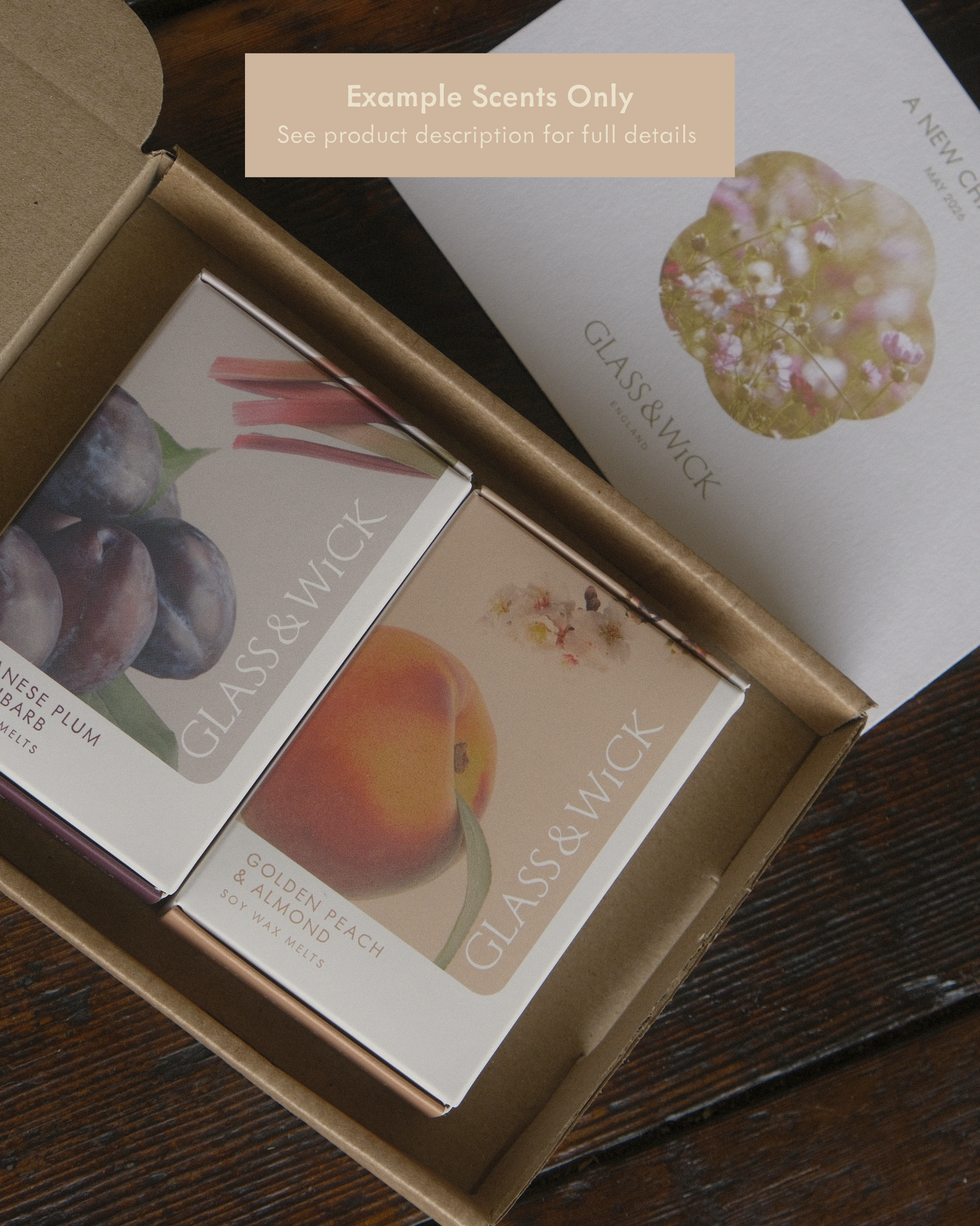 Wax Melt Subscription Box - Little Letter Box – Glass & Wick