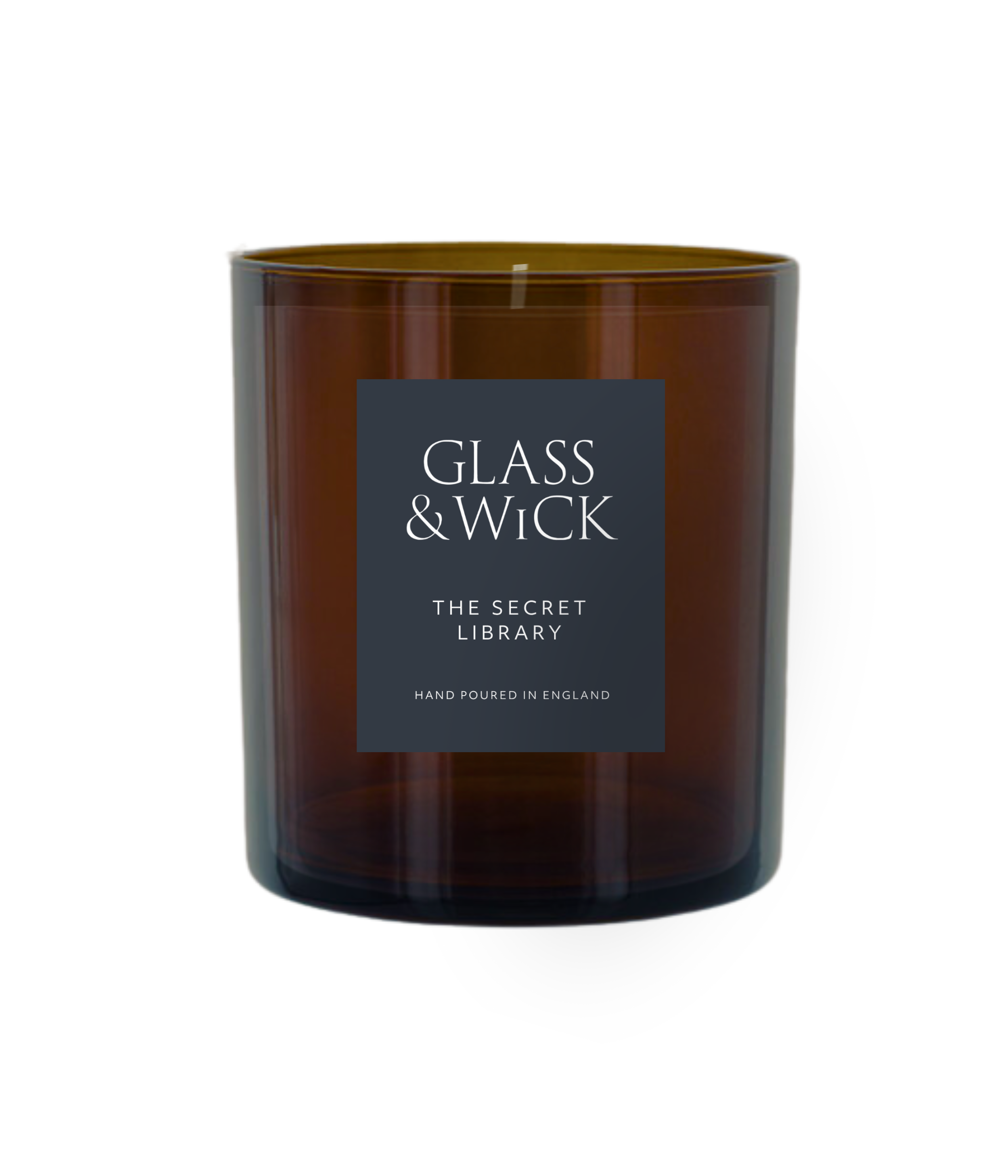 The Secret Library Amber Candle