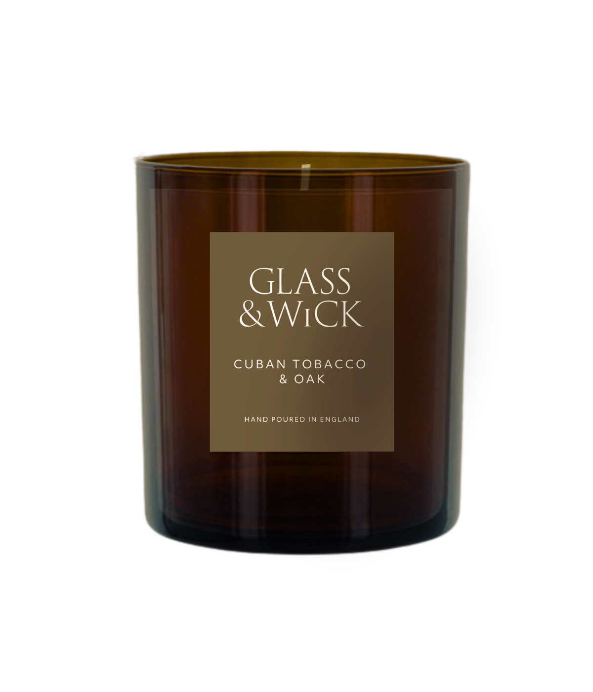 Cuban Tobacco & Oak Amber Candle