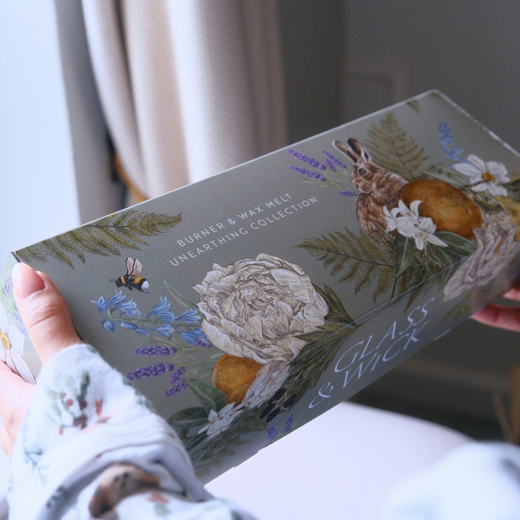 Unearthing Collection Lattice Burner & Wax Melt Gift Set