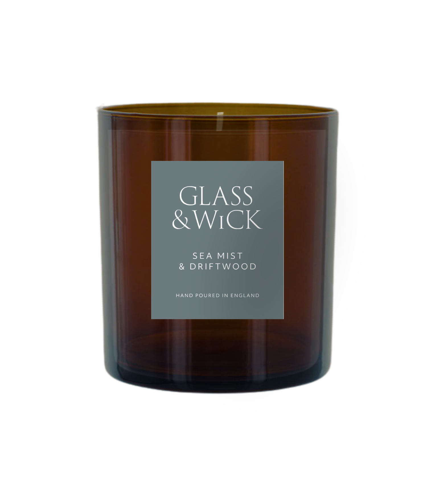 Sea Mist & Driftwood Amber Candle