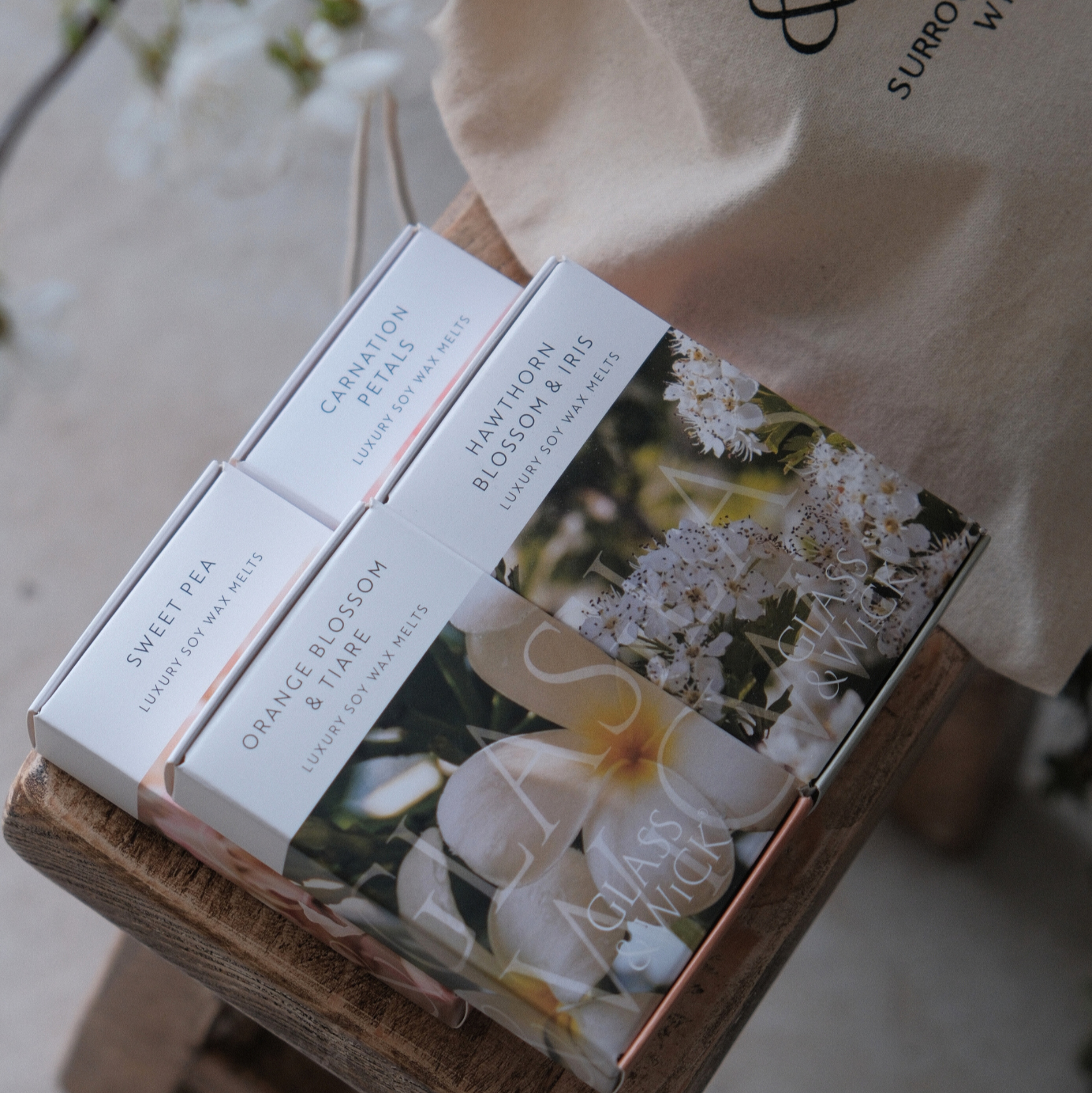 floral soy wax melt bundle