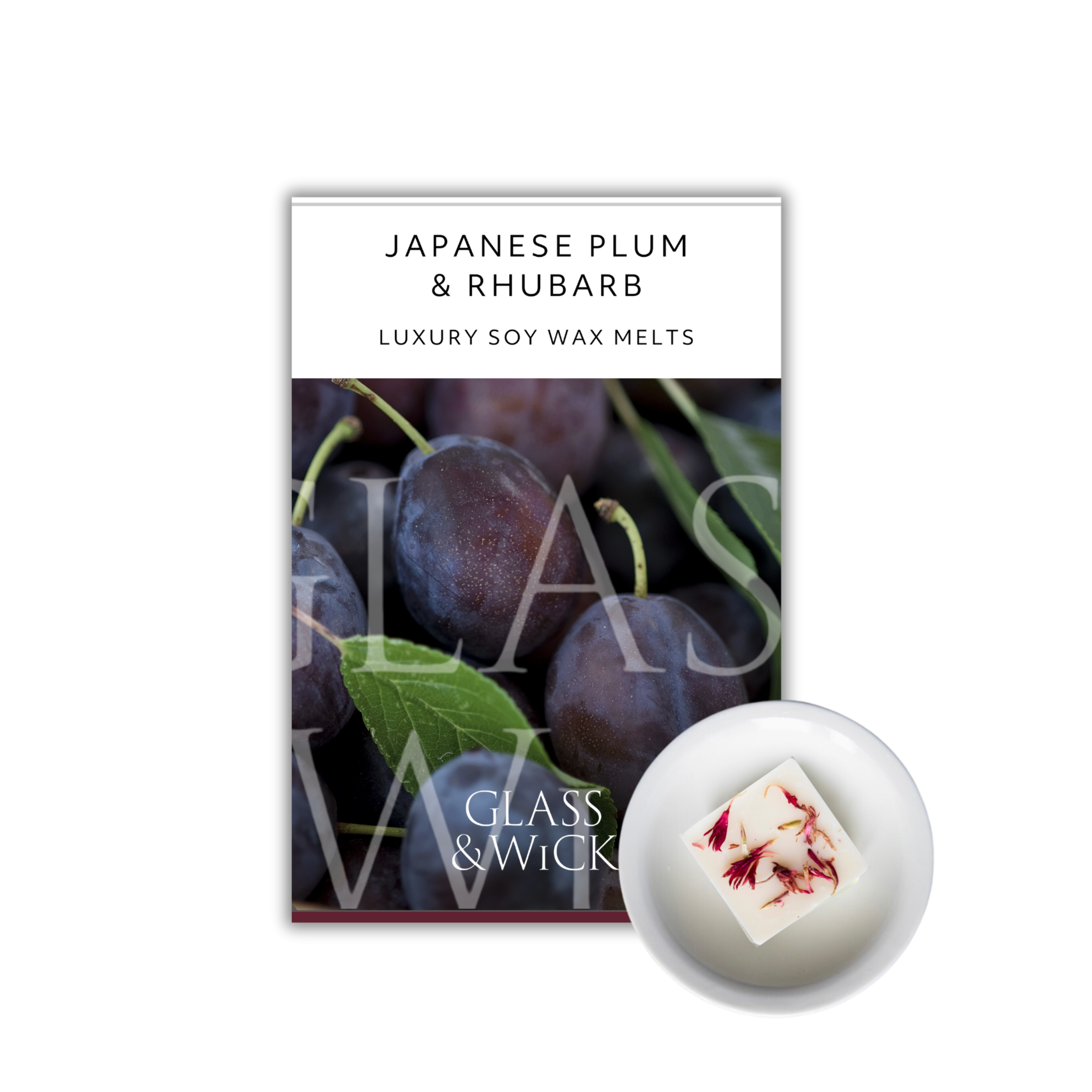 japanese plum & rhubarb soy wax melts