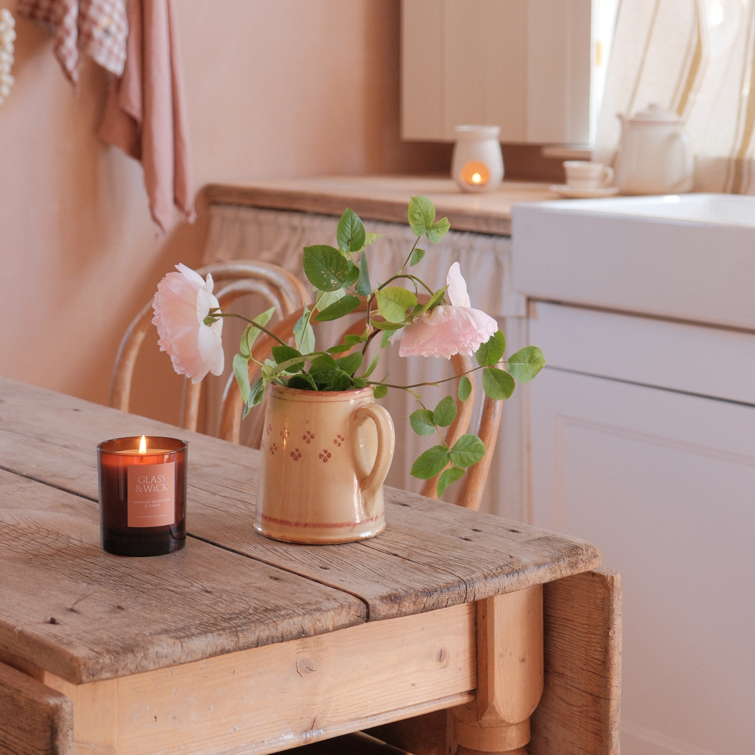 Orange Blossom & Tiare Amber Candle