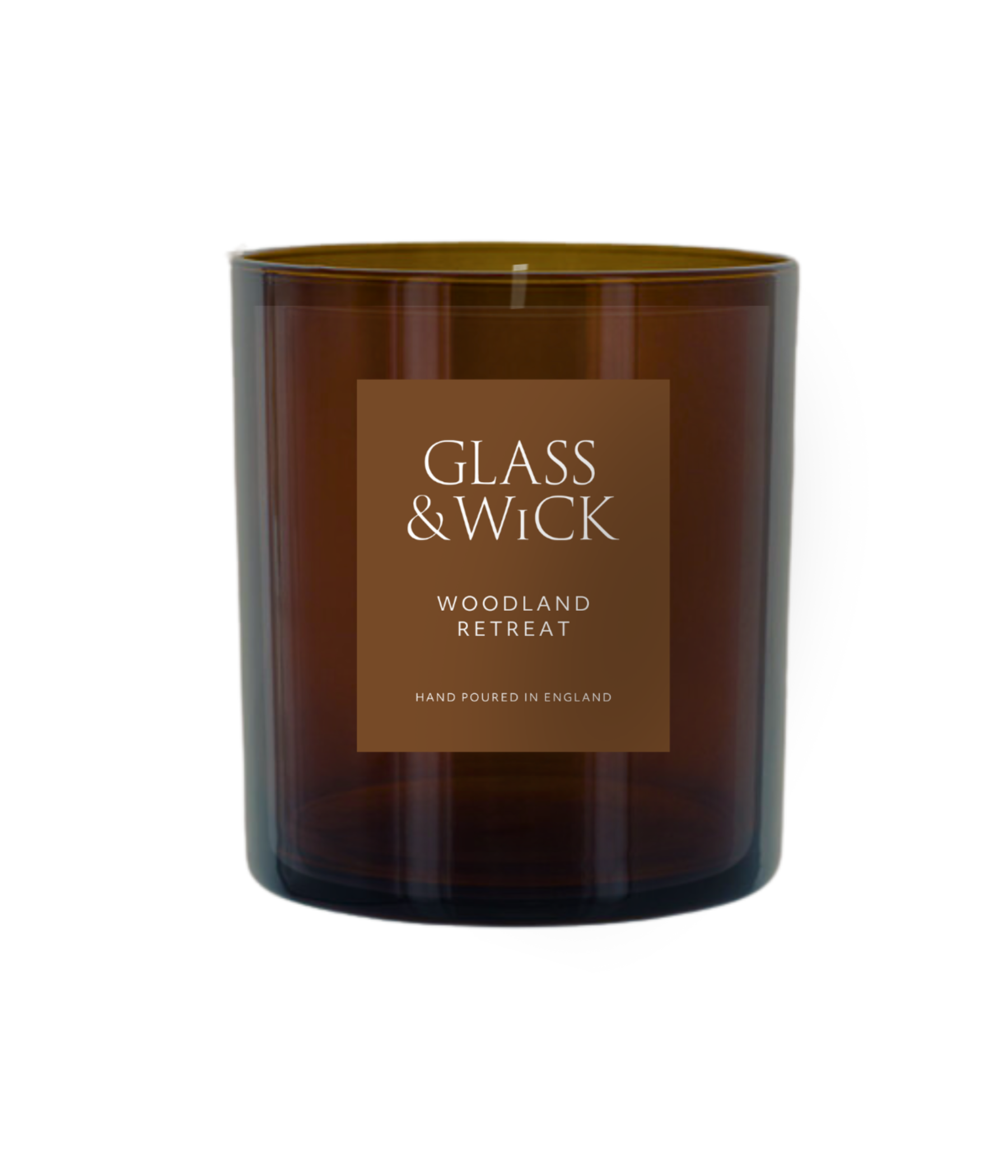 Woodland retreat amber candle