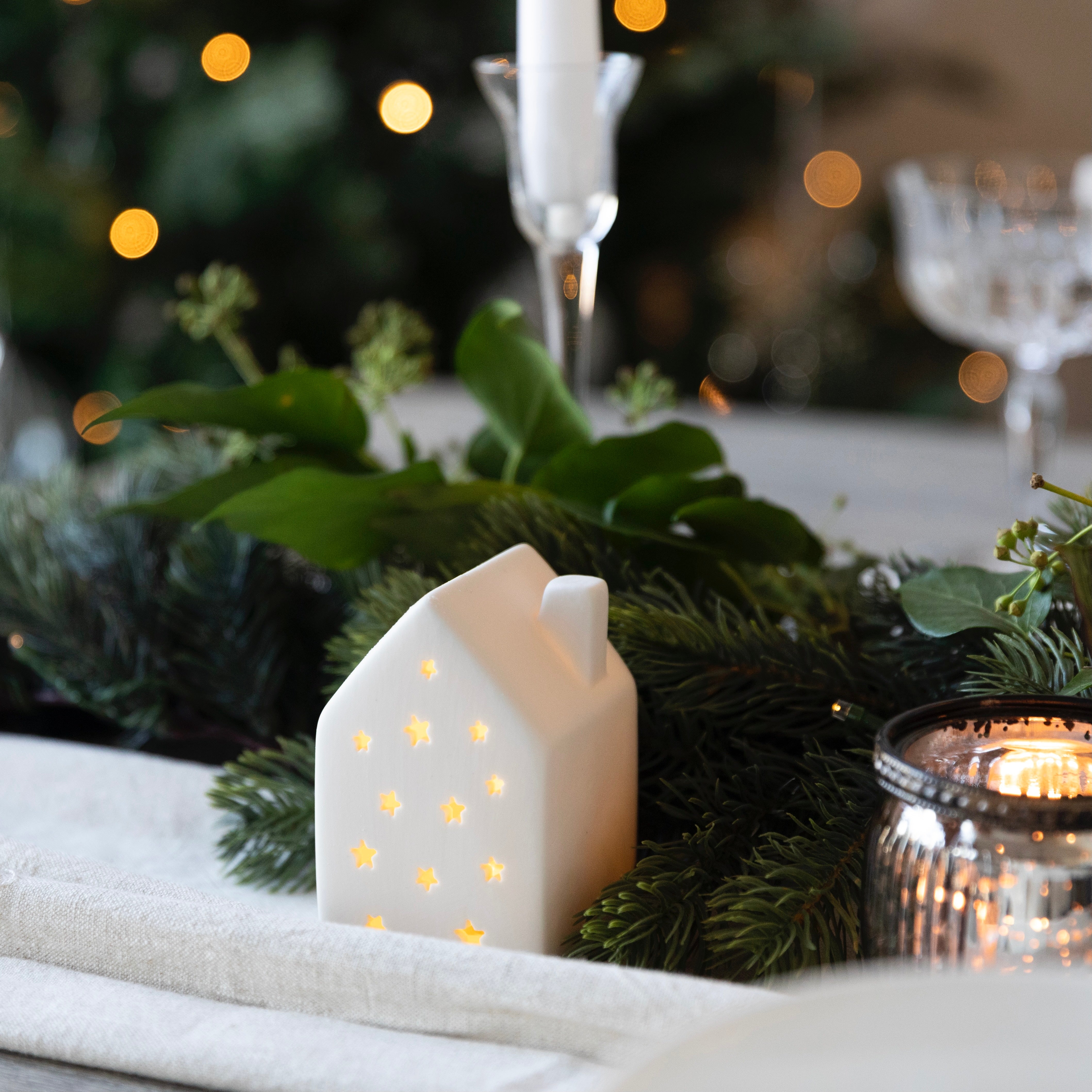 Ceramic Starry House - LED
