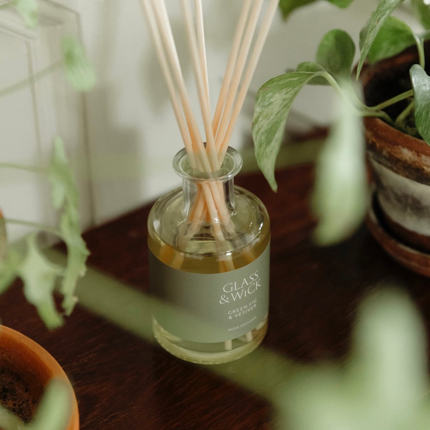 green fig &amp; vetiver reed diffuser