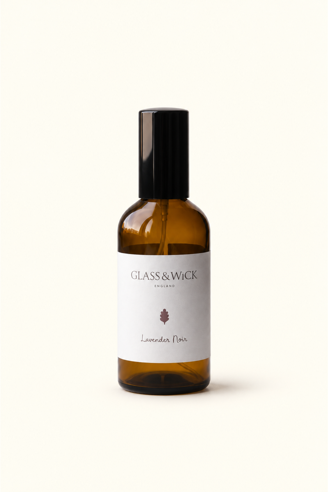 lavender noir room spray by glass &amp; wick
