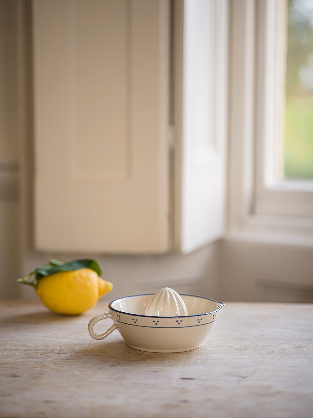 Stoneware Lemon Juicer