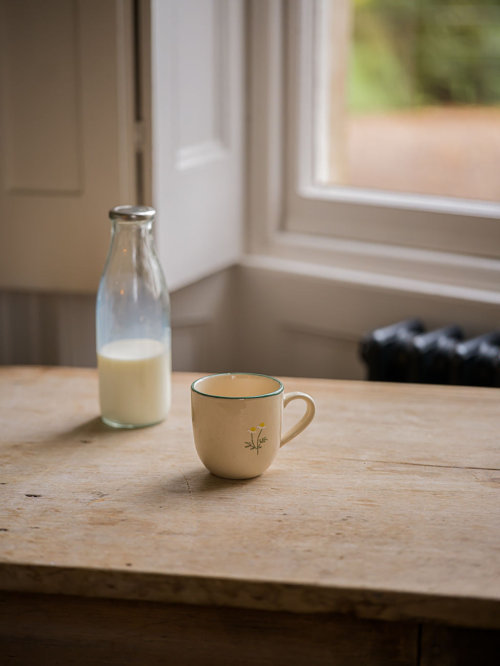 stoneware Chamomile Mug