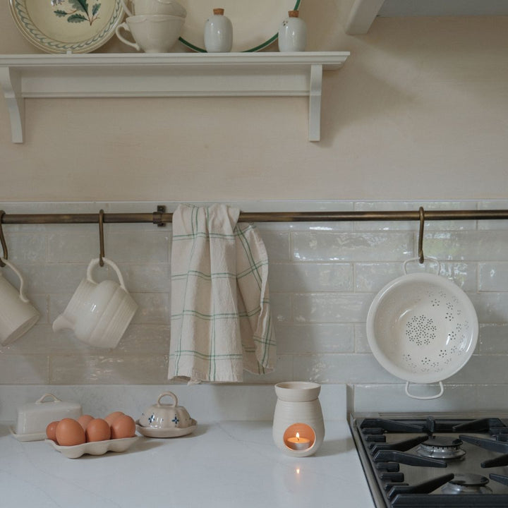 The Hive Burner - Matte Natural Glaze (Handthrown by Eleanor Torbati)