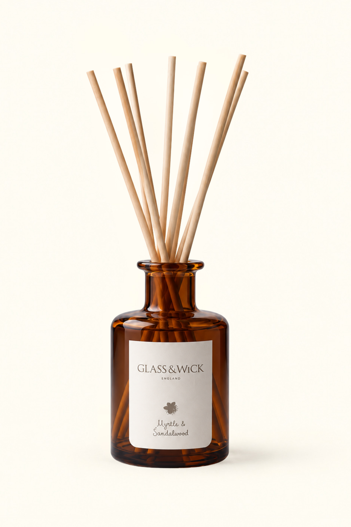 Myrtle &amp; Sandalwood Amber Reed Diffuser