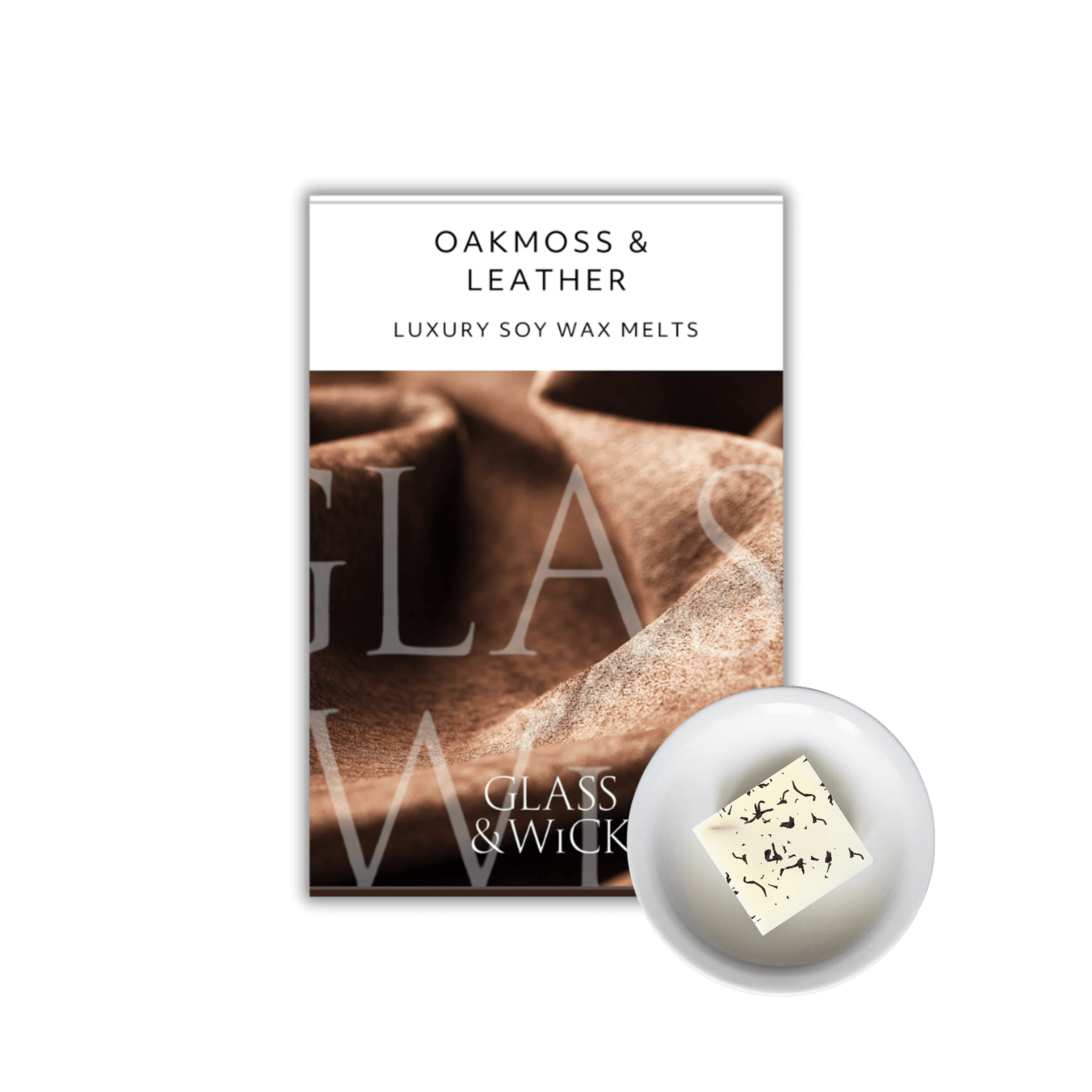 masculine scented leather soy wax melts
