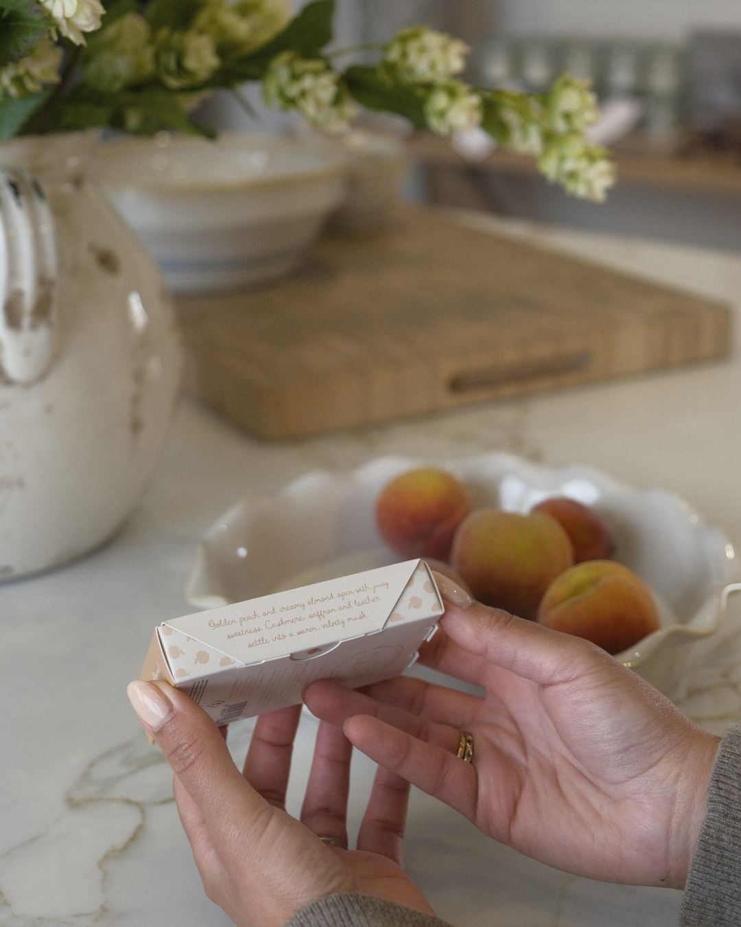 Golden Peach &amp; Almond Soy Wax Melts