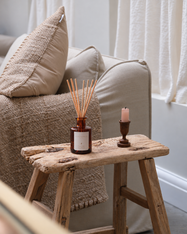 Rose Milk &amp; Cashmere Amber Reed Diffuser