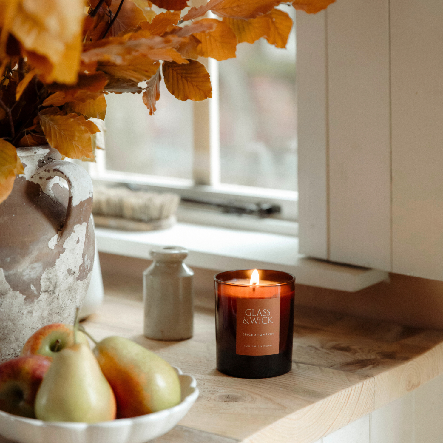 Spiced Pumpkin Amber Candle