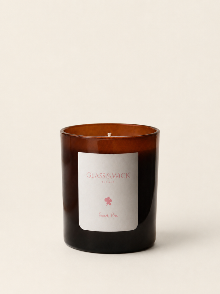 Sweet Pea Amber Candle