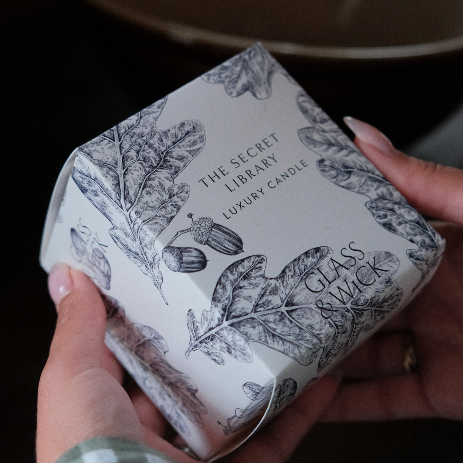 The Secret Library Amber Candle