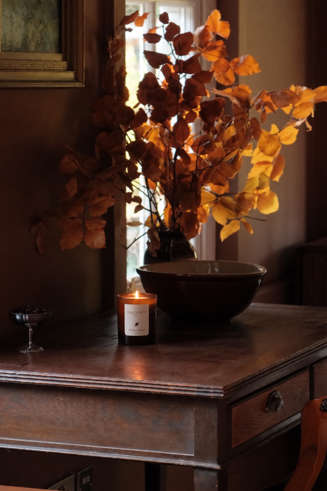 Woodland Retreat Amber Candle