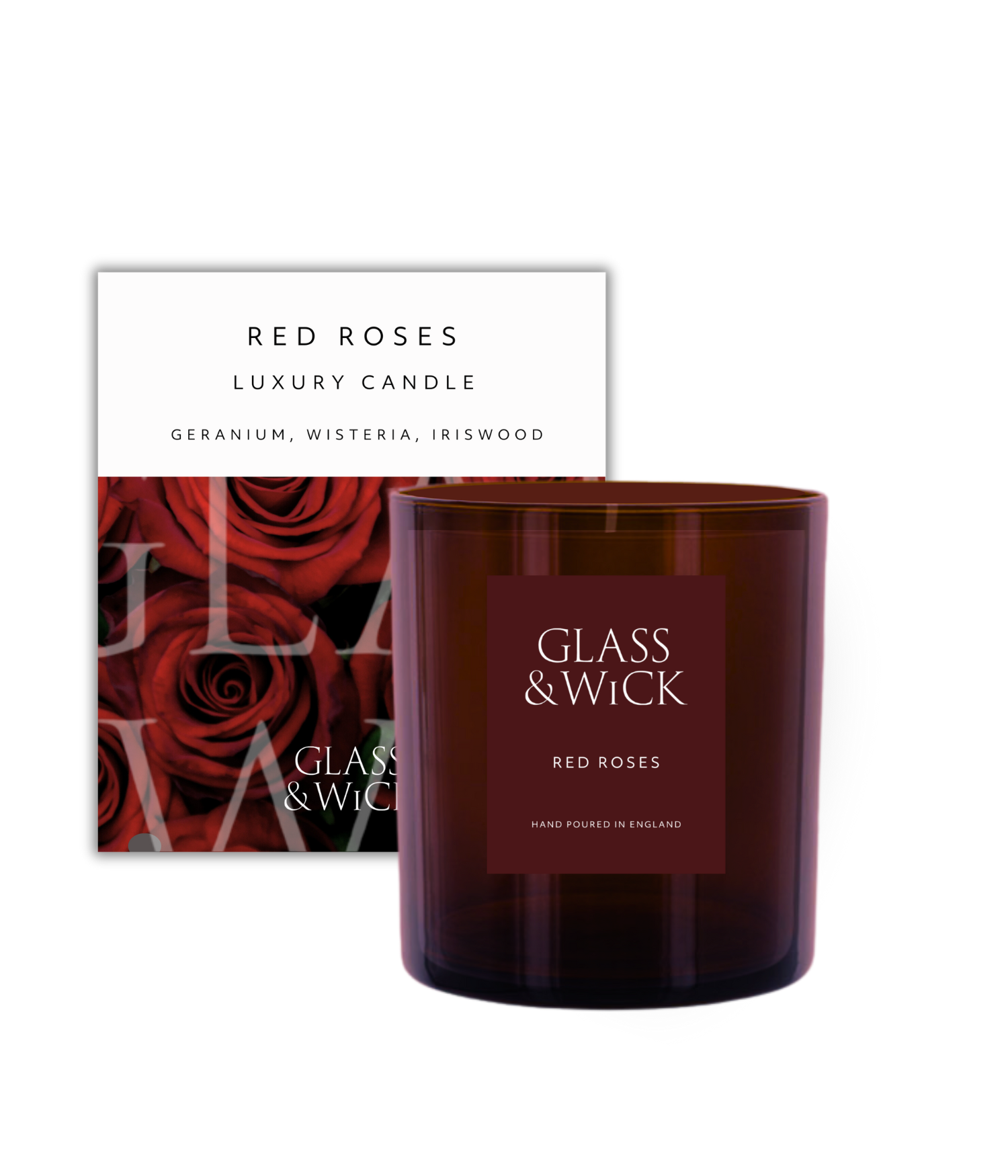 Red Roses Limited Edition Candle