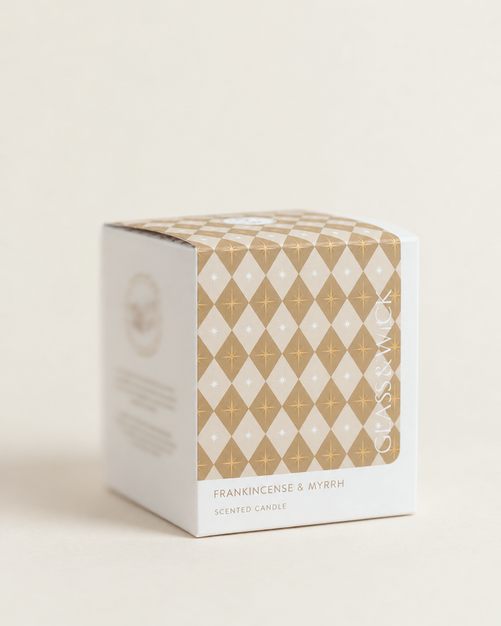Frankincense &amp; Myrrh Amber Candle