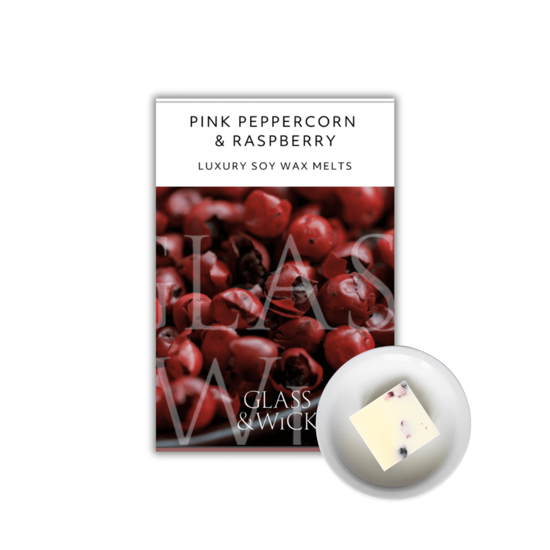 raspberry scented soy wax melts