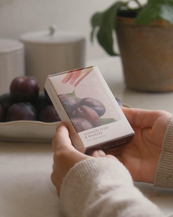 Japanese Plum &amp; Rhubarb Soy Wax Melts
