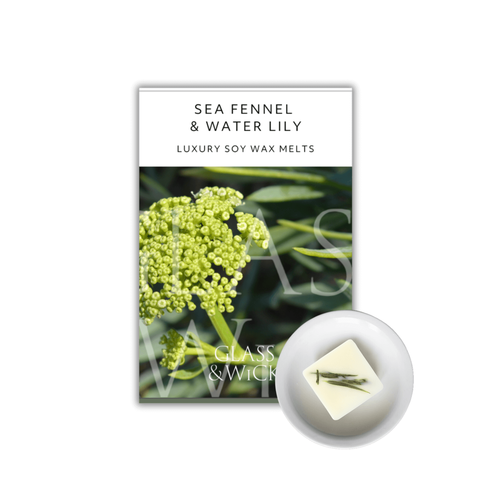 soy wax melts aquatic scented water lily