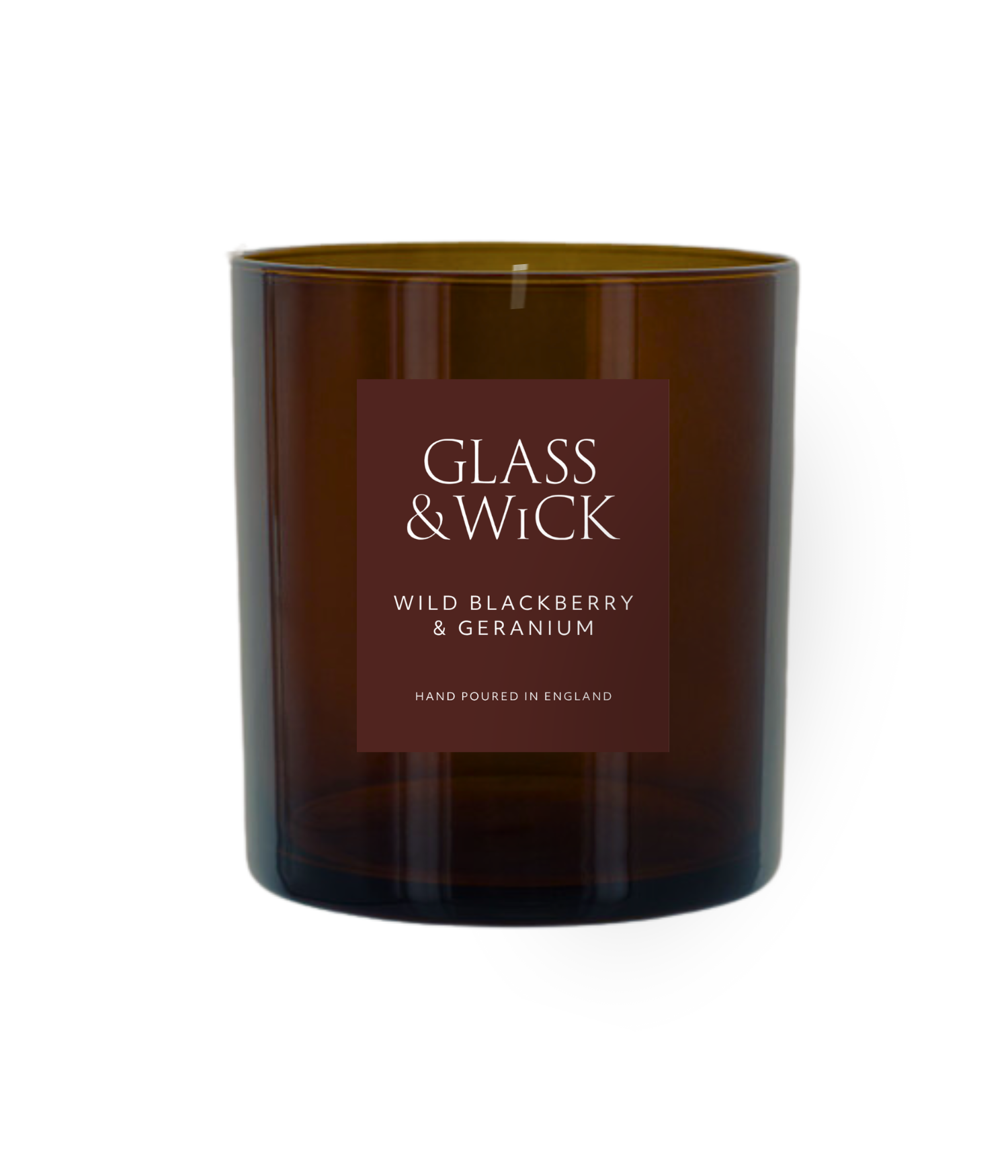 Wild Blackberry & Geranium Amber Candle