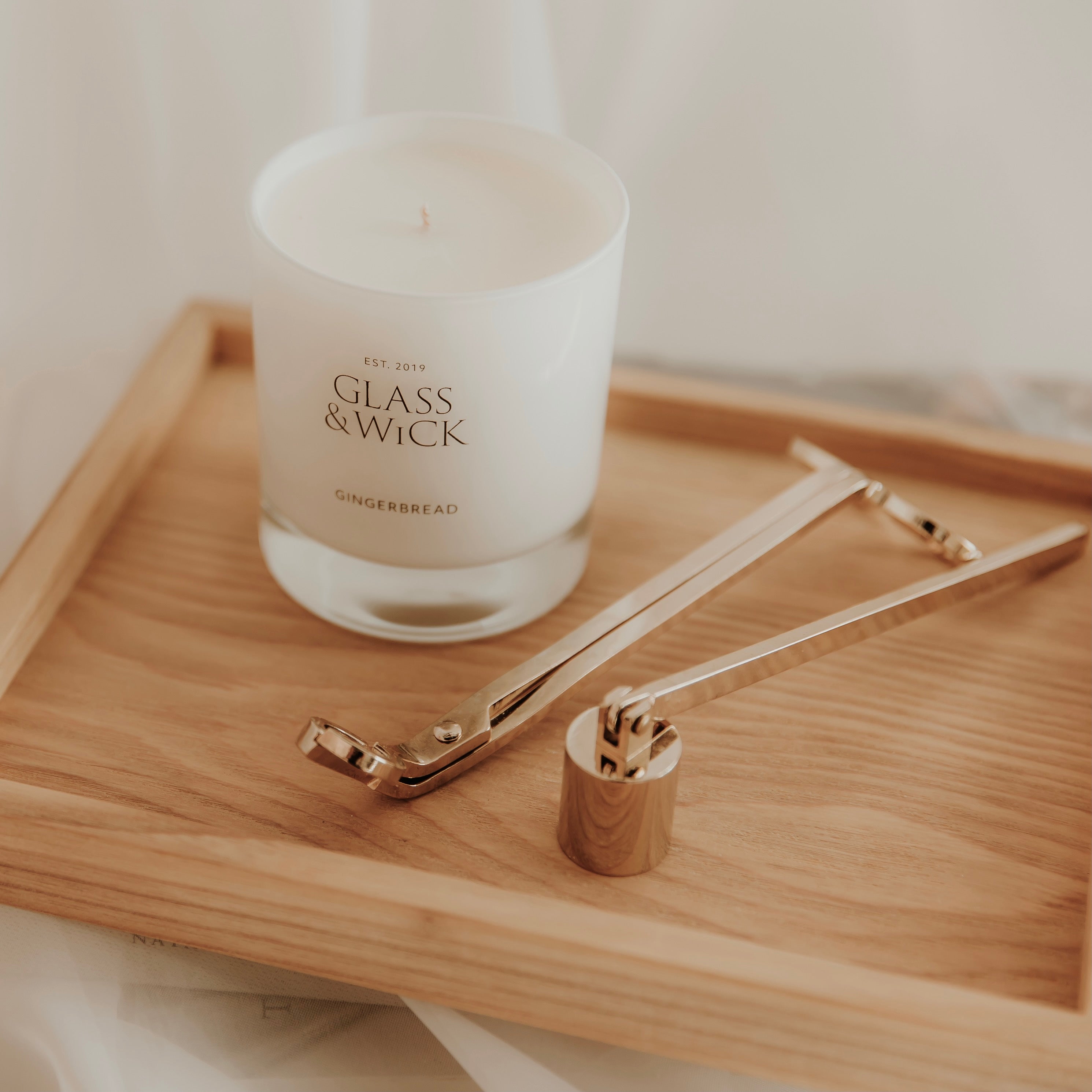 Hand Crafted Ash Styling Tray - ‘Clara’
