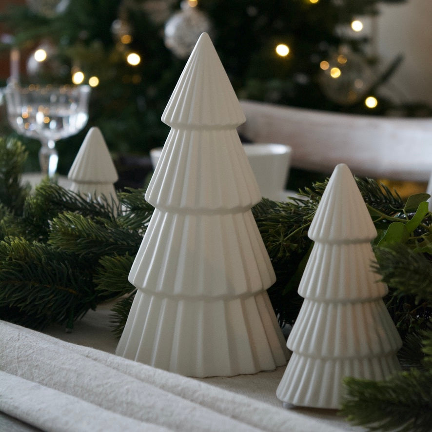 Large Ceramic Christmas Tree - LED