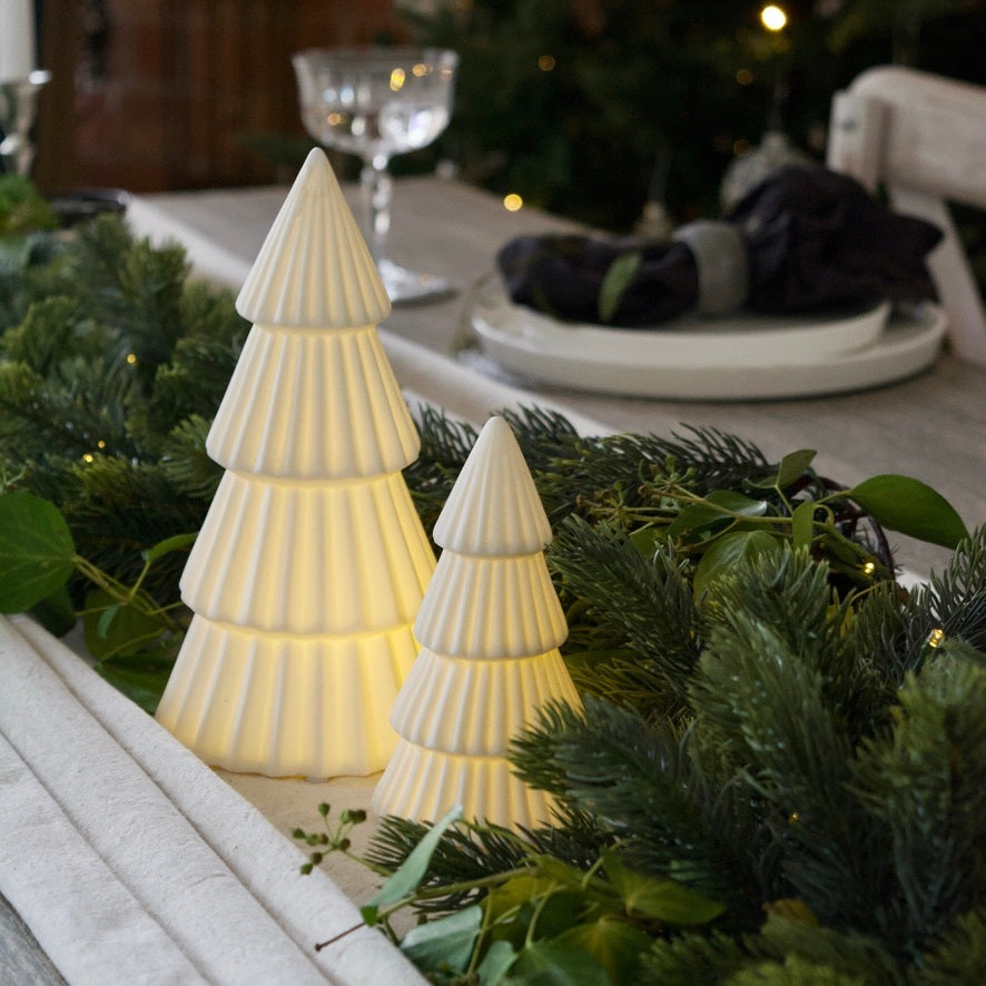 Large Ceramic Christmas Tree - LED